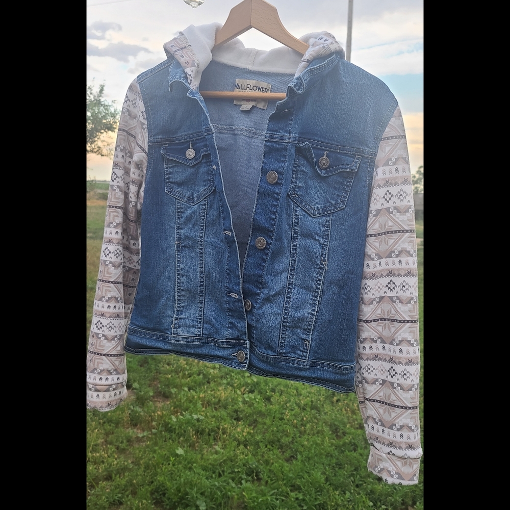 Wildflower Authentic Denim Large Jacket